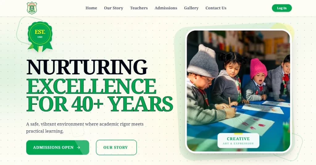 Custom Website + CMS